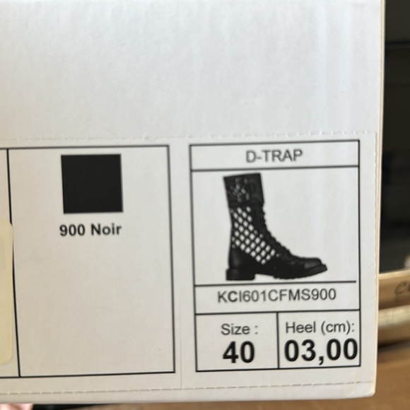 Christian Dior Boot D-Trap Low Boots Size 40 - Picture 10 of 10